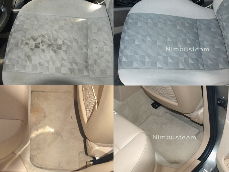 steam cleaning seats & floors