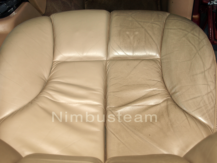 interior steam cleaning - seats and trunk